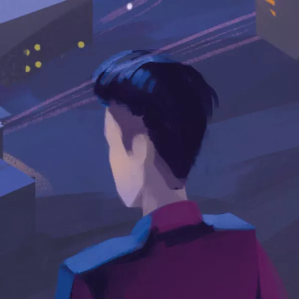 Portrait d’Ayame Hankyu. Image issue des «Aventures de Kanako Sawada» © Sandrine Pilloud, Lionel Tardy